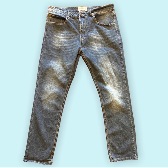 Smith Mills Mens Faded Straight Leg 